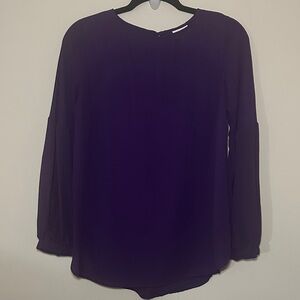 Isabel Maternity by Ingrid & Isabel Deep Purple Maternity Blouse